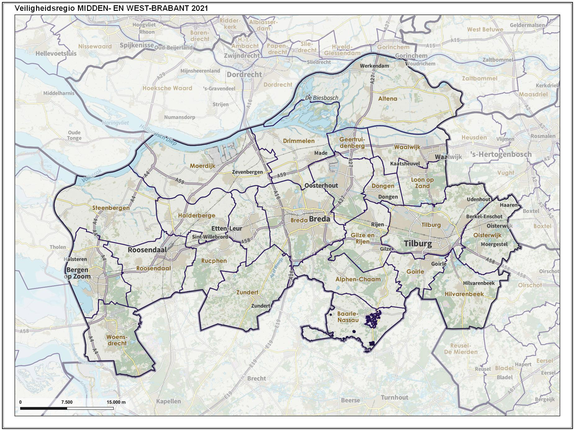 Imergis kaarten van provincies, veiligheidsregio's en politieeenheden Imergis kaarten van provincies, veiligheidsregio's en politieeenheden